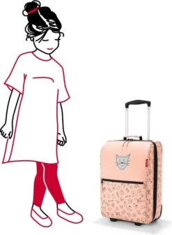 Reisenthel Trolley XS Kids Reiskoffer Kind - Maat XS - 12L - Cats&Dogs Rose Roze -Reis Opberg Artikelen 883x1200 1