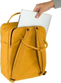 Fjallraven Fjällräven Kånken Laptop 13" Unisex Rugzak - Ochre 26 Fjallraven Fjällräven Kånken Laptop 13" Unisex Rugzak - Ochre -Reis Opberg Artikelen 883x1200 7