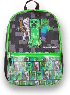 Minecraft Rugzak Creeper Zombie Skeleton 5 Pieces - Hoogte 44cm -Reis Opberg Artikelen 886x1200 5