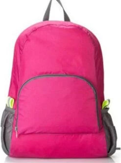 Rugtas - Rugzak - Opvouwbaar Lichtgewicht - Rugzak Heren En Dames Outdoor - Backpacken - Camping - Spatwaterdicht - Schooltas - Wandelen - Reizen - Roze