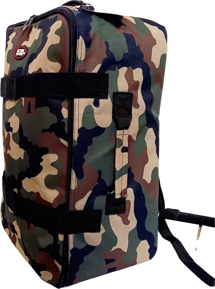 Handbagage Rugzak 31 Liter Backpack - Alle Vliegtuigmaatschappijen! - 45x35x20cm - Rugzak - Lichtgewicht - Camo 4 Handbagage Rugzak 31 Liter Backpack - Alle Vliegtuigmaatschappijen! - 45x35x20cm - Rugzak - Lichtgewicht - Camo - Afbeelding 2