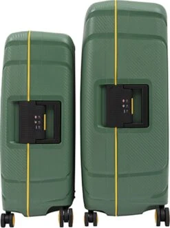 CarryOn Steward Kofferset - 2-delige TSA Trolleyset Met Kliksloten - Dubbele Wielen - Groen -Reis Opberg Artikelen 895x1200 1