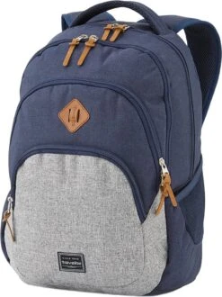Travelite Basics Backpack Melange Navy/grey -Reis Opberg Artikelen 898x1200 9