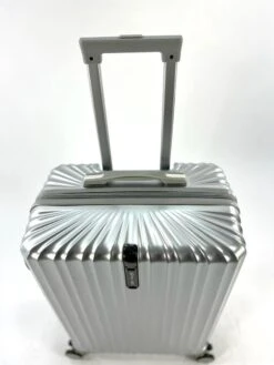 AATravel M Reiskoffer - Trolley ABS - Met Dubbele Wielen - 63 Cm - 66 Liter - Zilver -Reis Opberg Artikelen 900x1200 30