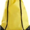 Merkloos Sport Gymtas/draagtas In Kleur Geel Met Handig Rijgkoord 34 X 44 Cm Van Polyester En Verstevigde Hoeken -Reis Opberg Artikelen 900x1200 47