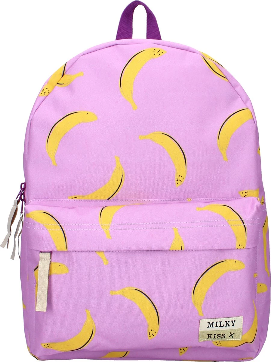 Milky Kiss Fun Vibes Rugzak - Paars 3 Milky Kiss Fun Vibes Rugzak - Paars
