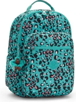 Kipling Seoul Rugzak - Leopard Flower -Reis Opberg Artikelen 902x1200