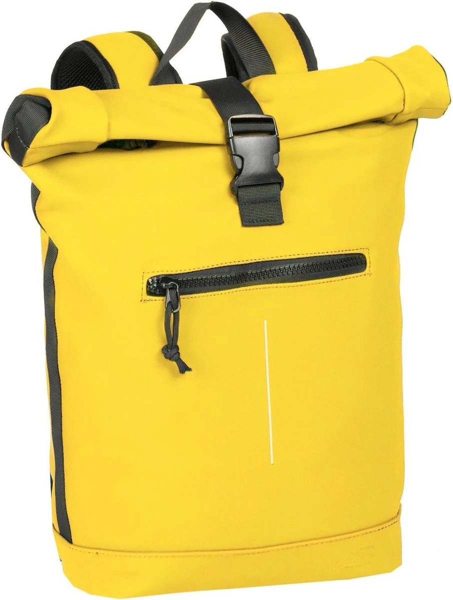 New Rebels Laptoprugzak Mart - Geel 3 New Rebels Laptoprugzak Mart - Geel