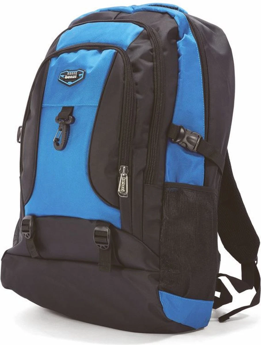 Benzi Mezio Outdoor Laptoprugzak - 60 Liter - Lichtblauw 3 Benzi Mezio Outdoor Laptoprugzak - 60 Liter - Lichtblauw