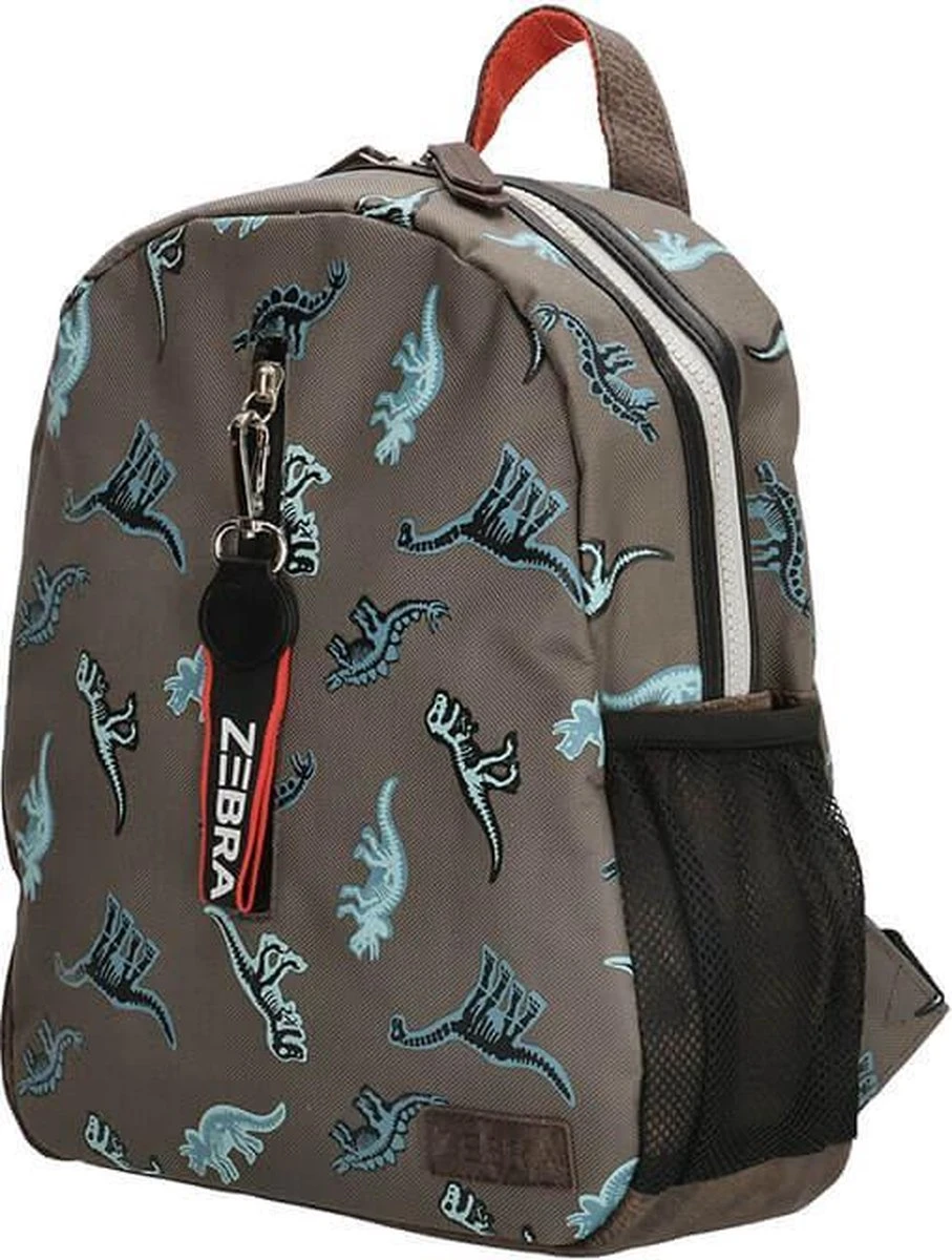 Zebra Rugzak Dino X-ray- Blauw Grijs 11 Zebra Rugzak Dino X-ray- Blauw Grijs - Afbeelding 9