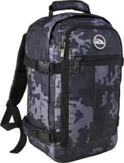 CabinMax Metz Reistas – Handbagage 20L – Rugzak – Schooltas - 40x25x20 Cm – Compact Backpack – Lichtgewicht – Camo