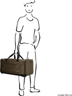 Enrico Benetti Orlando 35302 L Reistas / Sporttas 76 Liter - Olijf Groen -Reis Opberg Artikelen 911x1200 14