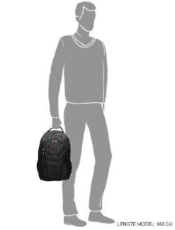 Enrico Benetti Cornell - Laptoprugzak 17 Inch - Zwart 21 Enrico Benetti Cornell - Laptoprugzak 17 Inch - Zwart -Reis Opberg Artikelen 915x1200 7