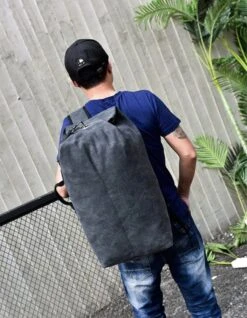 MIRO Luxe Backpack - Rugzak - Grote Capaciteit - Met Zip - 50 Liter - Zwart -Reis Opberg Artikelen 932x1200 6