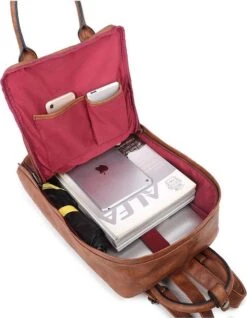 Wimona Amalia 5016 Rugtas / Handtas - Cognac -Reis Opberg Artikelen 933x1200 5