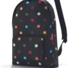 Reisenthel Mini Maxi Rucksack Rugzak - Opvouwbaar - 14L - Dots Zwart