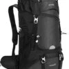 Merkloos Hiking Backpack 50L, Men Women Waterproof Trekking Backpack Travel Backpack Outdoor Hiking Backpack With Rain Cover, Backpacker Backpack For Hiking, Mountaineering, Camping, Travel Sports