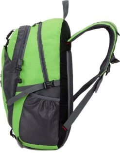Faseras Outdoor Camping Rugzak - 17 Inch Laptopvak - Waterafstotend - Wandel Rugzak - Groen - 40L -Reis Opberg Artikelen 942x1200