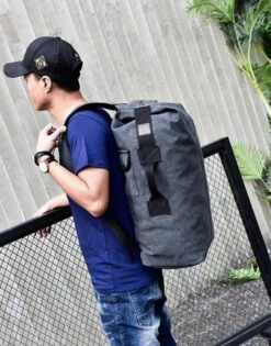 MIRO Luxe Backpack - Rugzak - Grote Capaciteit - Met Zip - 50 Liter - Zwart -Reis Opberg Artikelen 942x1200 4