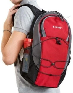 Hi-Tec Excursion Backpack - 20 Liter - Rugzak - Reistas - Rood - Wandelrugzak -Reis Opberg Artikelen 942x1200 5