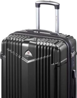 Tesla PC - Reiskoffer - 65 Cm - 4 Wielen - Zwart -Reis Opberg Artikelen 946x1200 5