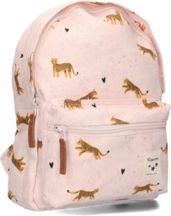 Kidzroom Hug Me - Rugzak - 2 T/m 6 Jaar - Roze - Luipaard -Reis Opberg Artikelen 949x1200 7