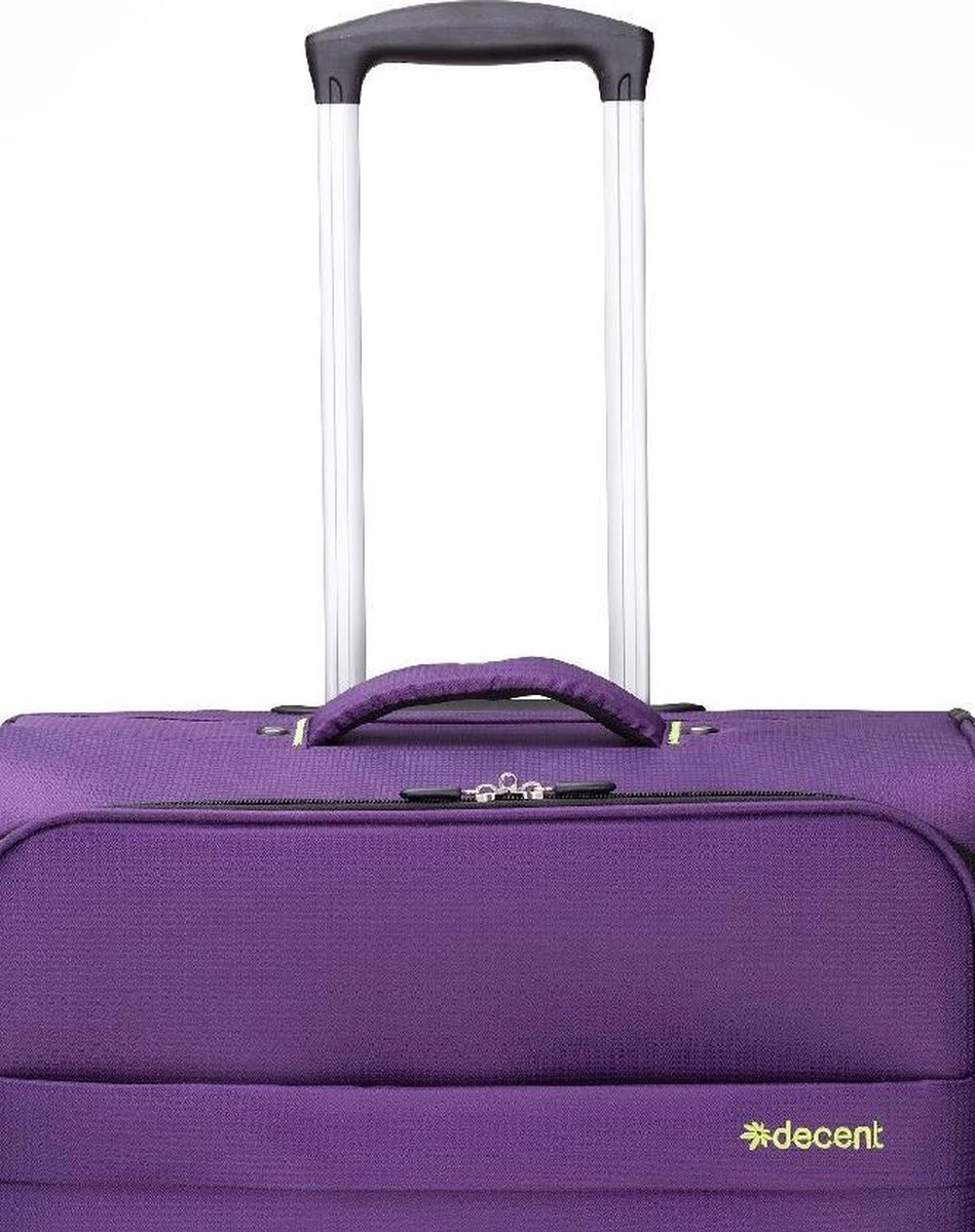 Decent Handbagage Koffer Super-Light 50 - Paars 9 Decent Handbagage Koffer Super-Light 50 - Paars - Afbeelding 7