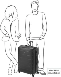 Princess Traveller Grenada - Reiskoffer - Spring Fever - L - 78cm -Reis Opberg Artikelen 950x1200