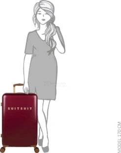 SUITSUIT - Fab Seventies Classic - Biking Red - Reiskoffer (66 Cm) -Reis Opberg Artikelen 951x1200 1