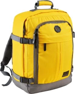 CabinMax Metz Reistas– Handbagage 30L - Rugzak – Backpack - 45x36x20cm – Lichtgewicht - Geel