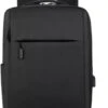 Manks Zwarte Minimalistisch Laptop Rugzak - 20 Liter - Rugzak Met Laptopvak Voor Naar School Of Werk - Geschikt Tot 15.6 Inch Laptops | Gerecycled Polyester -Reis Opberg Artikelen 958x1200 4