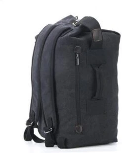 MIRO Luxe Backpack - Rugzak - Grote Capaciteit - Met Zip - 50 Liter - Zwart -Reis Opberg Artikelen 961x1200 7