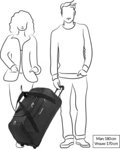 Travelite Kick Off Wheeled Duffle Red -Reis Opberg Artikelen 969x1200 11