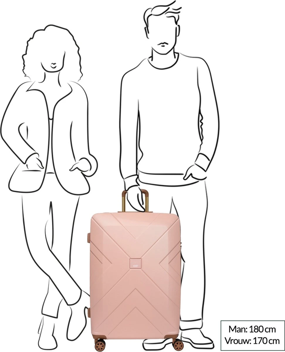 Oistr Florence Spinner L Matte Pink 19 Oistr Florence Spinner L Matte Pink - Afbeelding 17