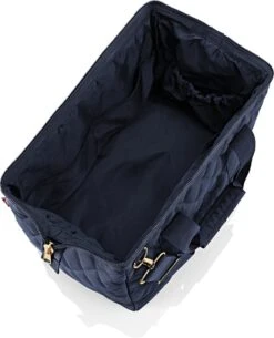 Reisenthel Allrounder M Reistas Sporttas - 18L - Rhombus Midnight Gold Blauw -Reis Opberg Artikelen 972x1200 16