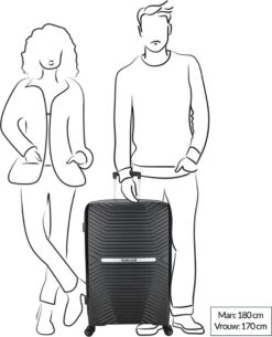 Decent CROSS-ONE PP Trolley 76 Cm - 94 Liter - TSA Slot - Lightblue -Reis Opberg Artikelen 972x1200 2