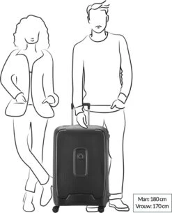 Delsey Moncey Trolley Case - 76 Cm - Black -Reis Opberg Artikelen 972x1200 9