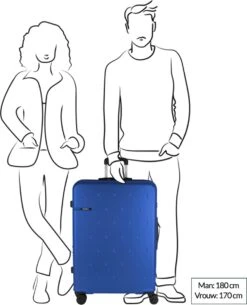 Gabol Harde Koffer / Trolley / Reiskoffer - Open - 77 Cm (XL) - Blauw 19 Gabol Harde Koffer / Trolley / Reiskoffer - Open - 77 Cm (XL) - Blauw -Reis Opberg Artikelen 973x1200 9