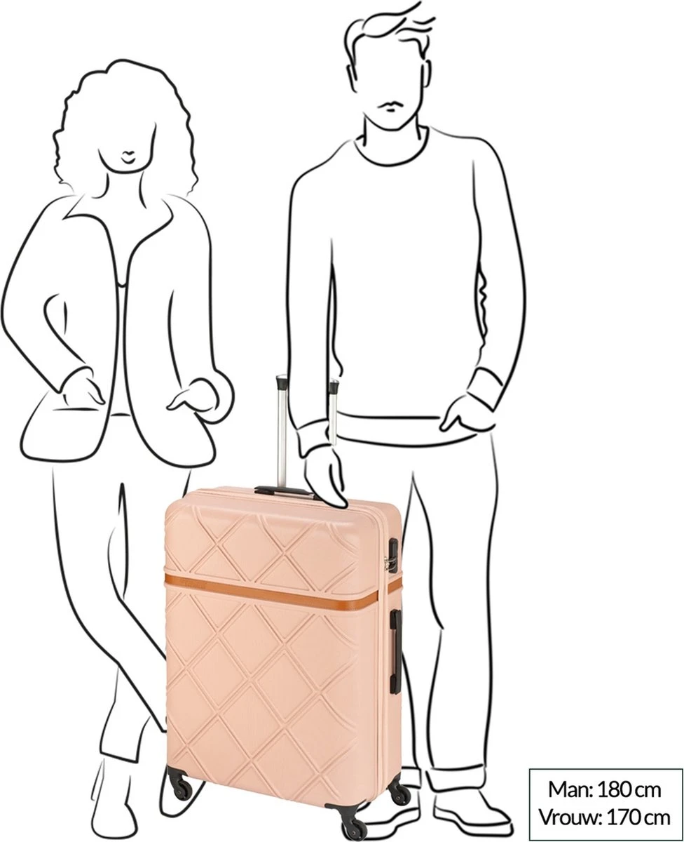 Princess Traveller Whistler - Reiskoffer - Off White - Large - 76cm 12 Princess Traveller Whistler - Reiskoffer - Off White - Large - 76cm - Afbeelding 10