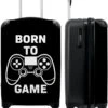 NoBoringSuitcases.com® Koffer - Quote - Gaming - Controller - Boys - Past Binnen 55x40x20 Cm En 55x35x25 Cm - Handbagage - Trolley - Fotokoffer - Cabin Size - Print -Reis Opberg Artikelen 978x1200 4
