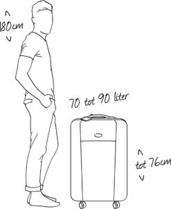 Eastpak TRANZSHELL L Reiskoffer (77 X 43 X 26.5 Cm) - Black -Reis Opberg Artikelen 980x1200 1