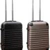 Travelerz Kofferset 2 Delig ABS Handbagage Koffers - Met Cijferslot - 39 Liter - Zwart - Goud -Reis Opberg Artikelen 980x1200 4