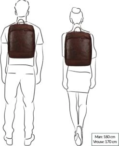 Chesterfield - 15,4 Inch Laptop Rugzak - Mack - Cognac -Reis Opberg Artikelen 980x1200 5