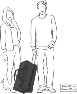 Travelite Basics Wheeled Duffle 55cm Expandable Navy/Orange 30 Travelite Basics Wheeled Duffle 55cm Expandable Navy/Orange -Reis Opberg Artikelen 986x1200 4