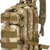Springos Rugzak | Backpack | Wandelrugzak | Tactical Backpack | 35 Liter | Camouflage | Groen/Camel/Beige -Reis Opberg Artikelen 987x1200 4