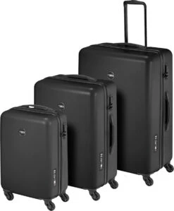 Princess Traveller PT01 - Reiskoffer - Pitch Black - M - 67cm -Reis Opberg Artikelen 990x1200 1