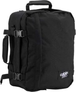 Cabinzero Mini - Handbagage Rugzak - Wizair Afmetingen - Absolute Black -Reis Opberg Artikelen 994x1200 1