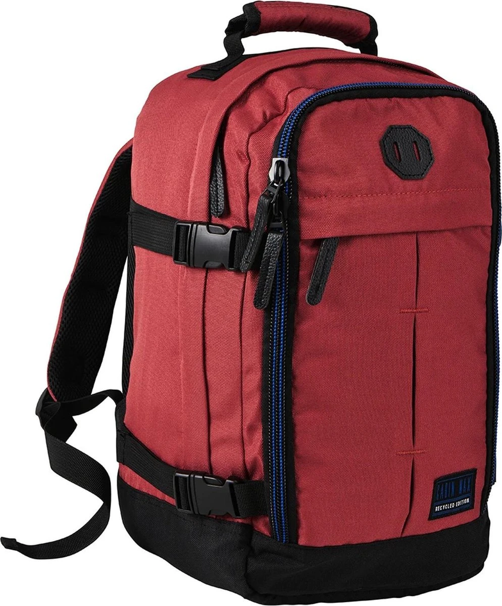CabinMax Metz Reistas – Handbagage 20L – Rugzak – Schooltas - 40x25x20 Cm – Compact Backpack – Lichtgewicht – Vintage Cheyenne Red 3 CabinMax Metz Reistas – Handbagage 20L – Rugzak – Schooltas - 40x25x20 Cm – Compact Backpack – Lichtgewicht – Vintage Cheyenne Red
