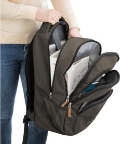 Travelite Basics Backpack Melange Navy/grey -Reis Opberg Artikelen 998x1200 9