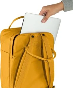 Fjallraven Fjällräven Kånken Laptop 15" Unisex Rugzak - Ox Red -Reis Opberg Artikelen 999x1200 1